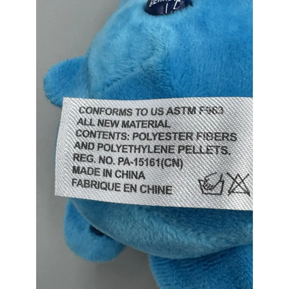 Care Bears Grumpy Bear Blue Plush Small 9” Stuffed Animal Basic Fun 2020